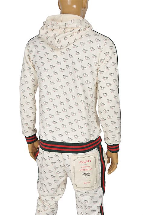 gucci sweatpants mens cheap|gucci sweat suits for men.